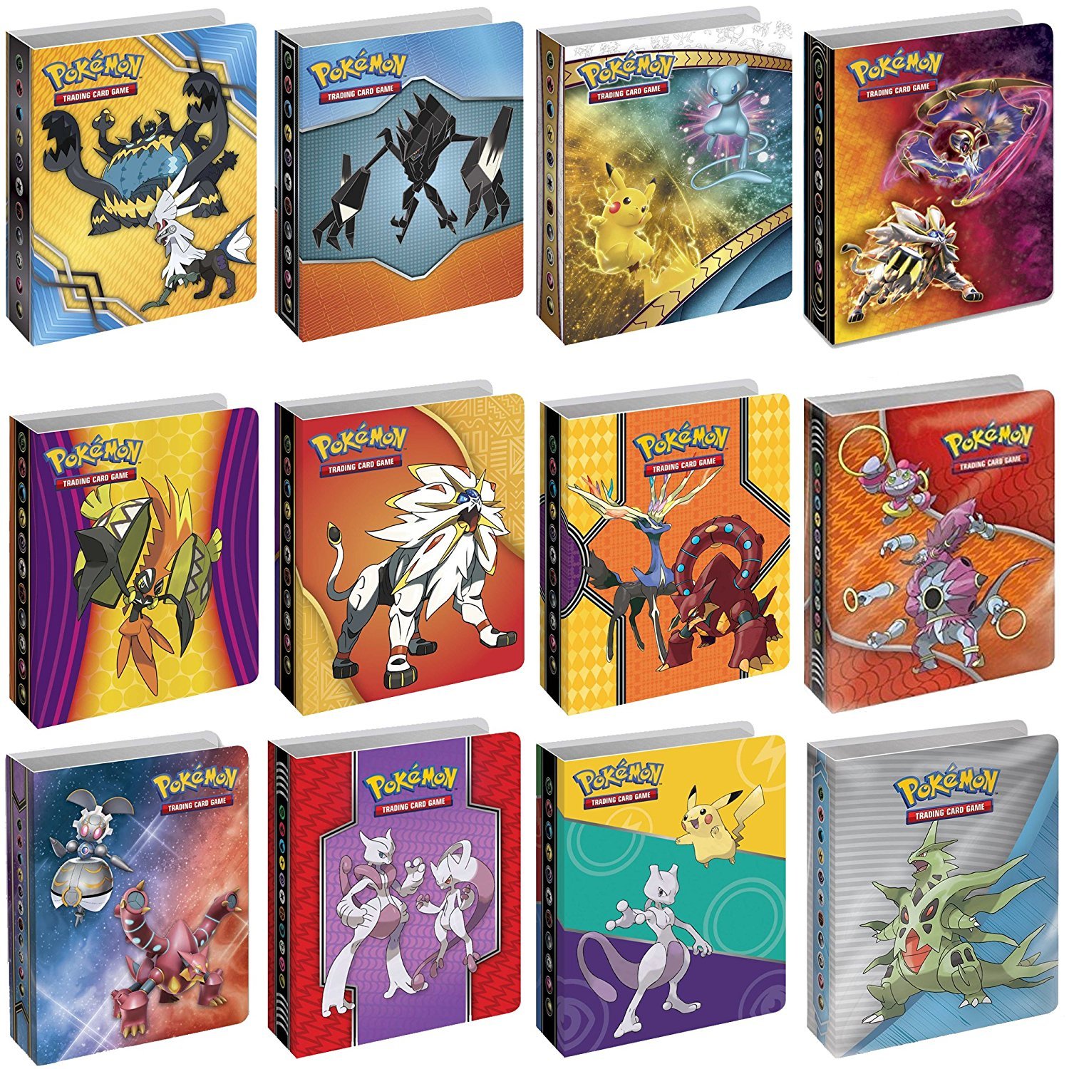 Mua 4 Pokemon Mini Album Binders Bundle For Cards - Sleeves Included ...