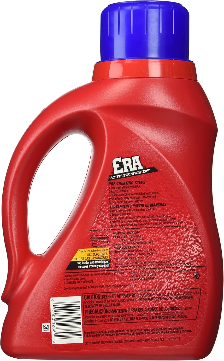 Era Regular Liquid Laundry Detergent, 50 Ounce by Era: Amazon.es ...