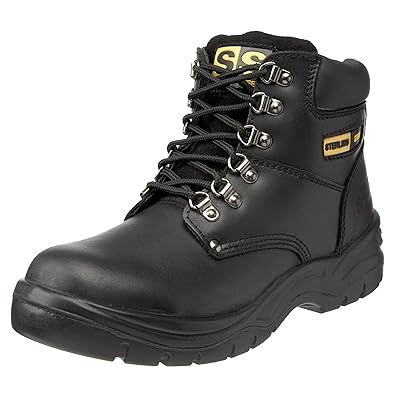 Sterling Safetywear Sterling Steel SS806SM SS806SM Size 3 - Botas de cuero para hombre, color