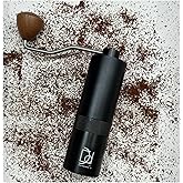 Portable Coffee Grinder, Durable, Black Coffee Bean Grinder, Manual Coffee Grinder – Stainless Steel Adjustable Setting Manua