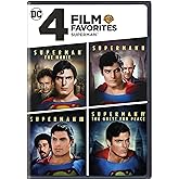 4 Film Favorites: Superman (Superman II: Special Edition, Superman III: Deluxe Edition, Superman IV: Deluxe Edition, Superman