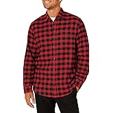 Amazon Essentials Men's Long-Sleeve Flannel Shirt (Available in Big & Tall)