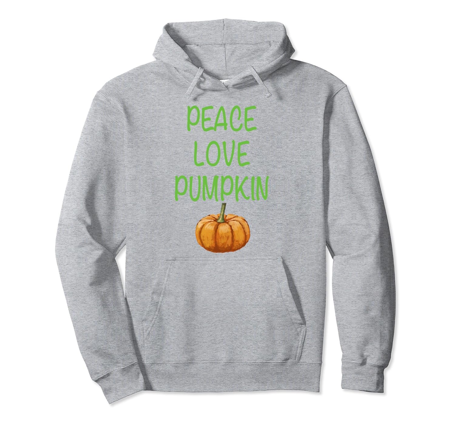 Peace Love Pumpkin Pullover Hoodie-ln