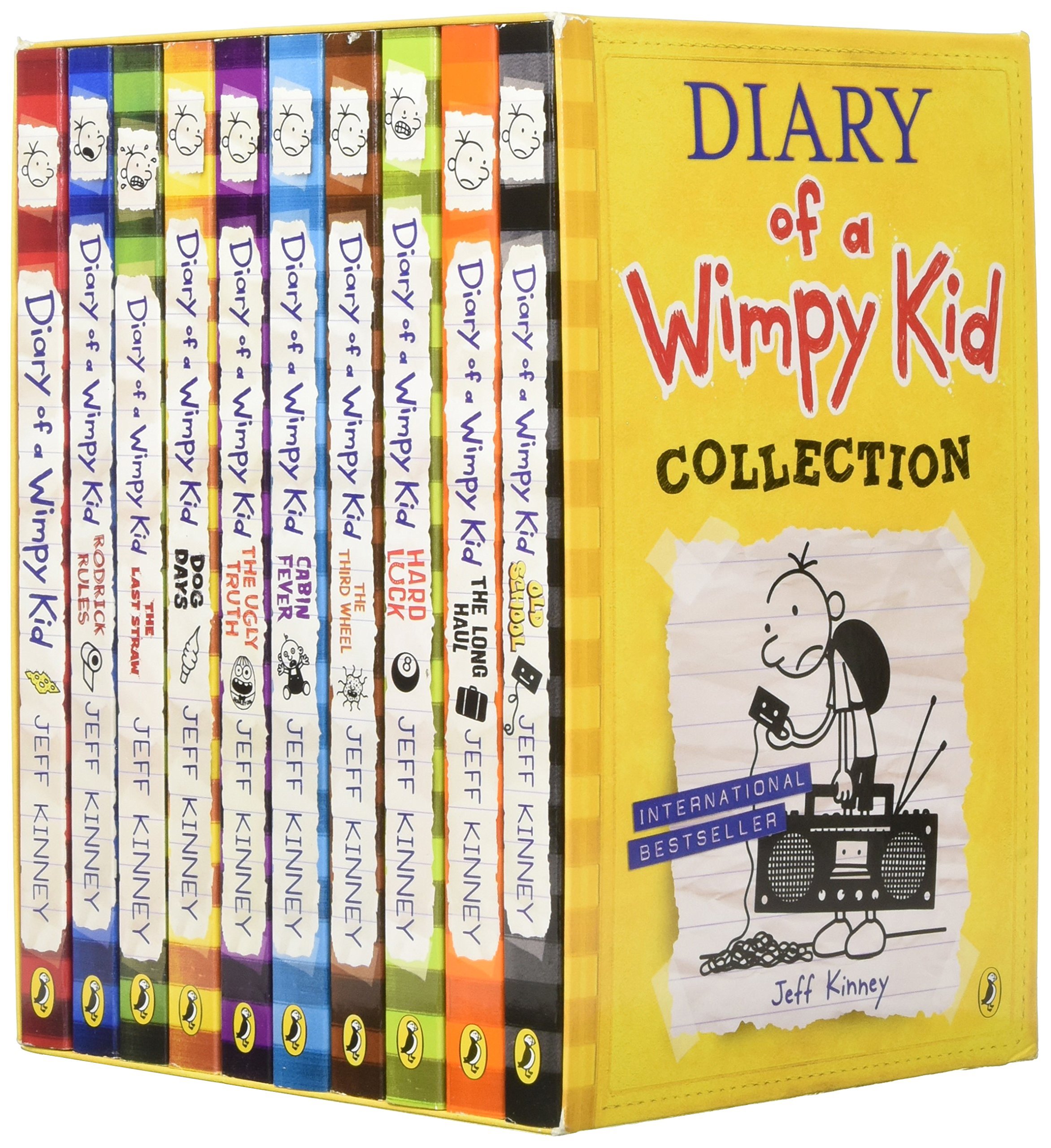 Diary of a Wimpy Kid Series Collection 12 Books Set