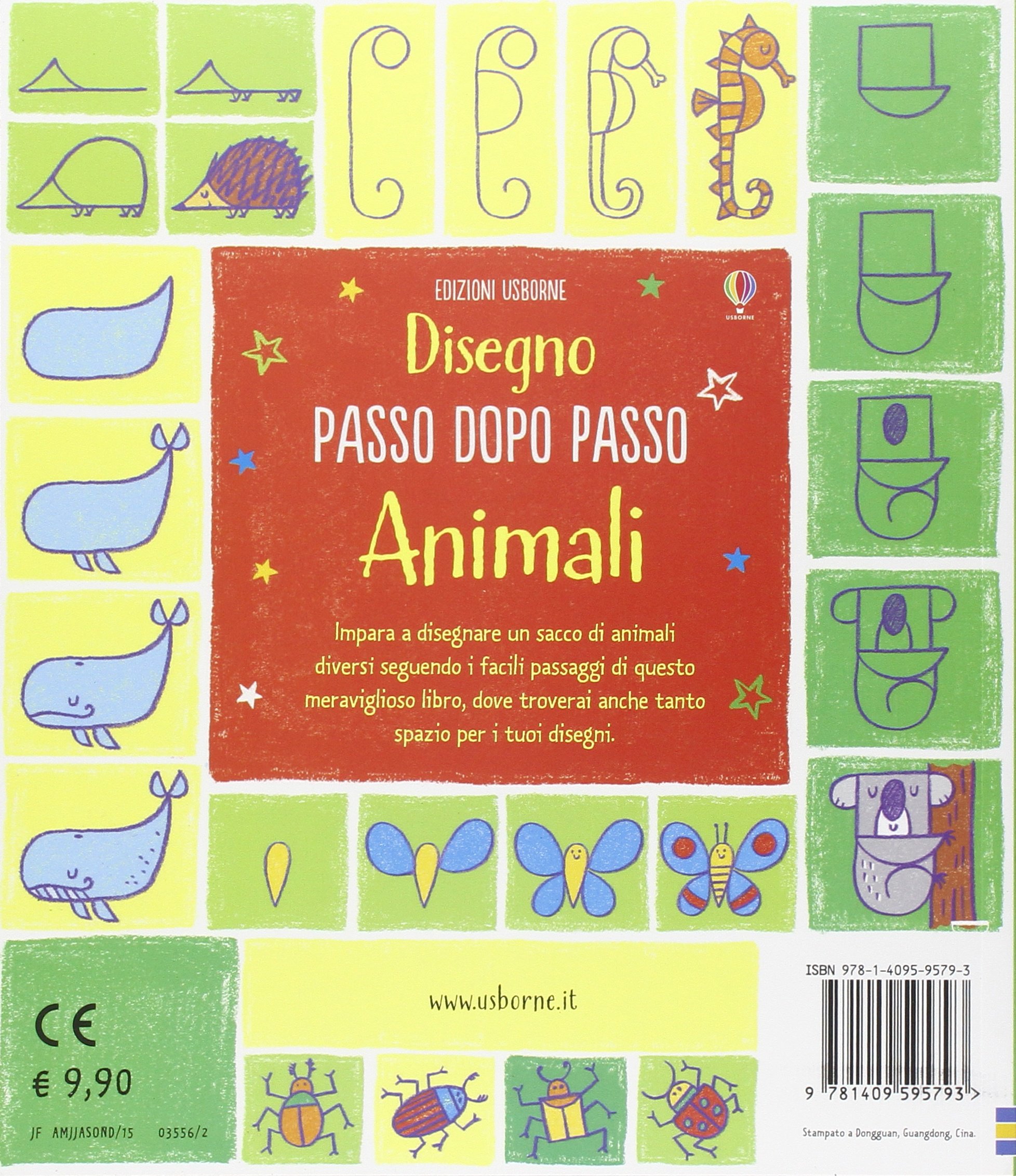 Animali Disegno passo dopo passo Ediz illustrata Amazon Fiona Watt Candice Whatmore M Del Bosco Libri