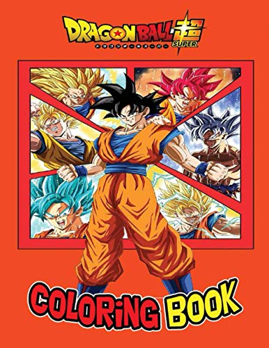 Dragon Ball Super Coloring Book: Your Best Dragon ball super Characters ...