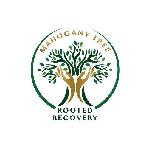 Designs | Mahogany Tree, Rooted Recovery. Grow into new life! | Logo ...