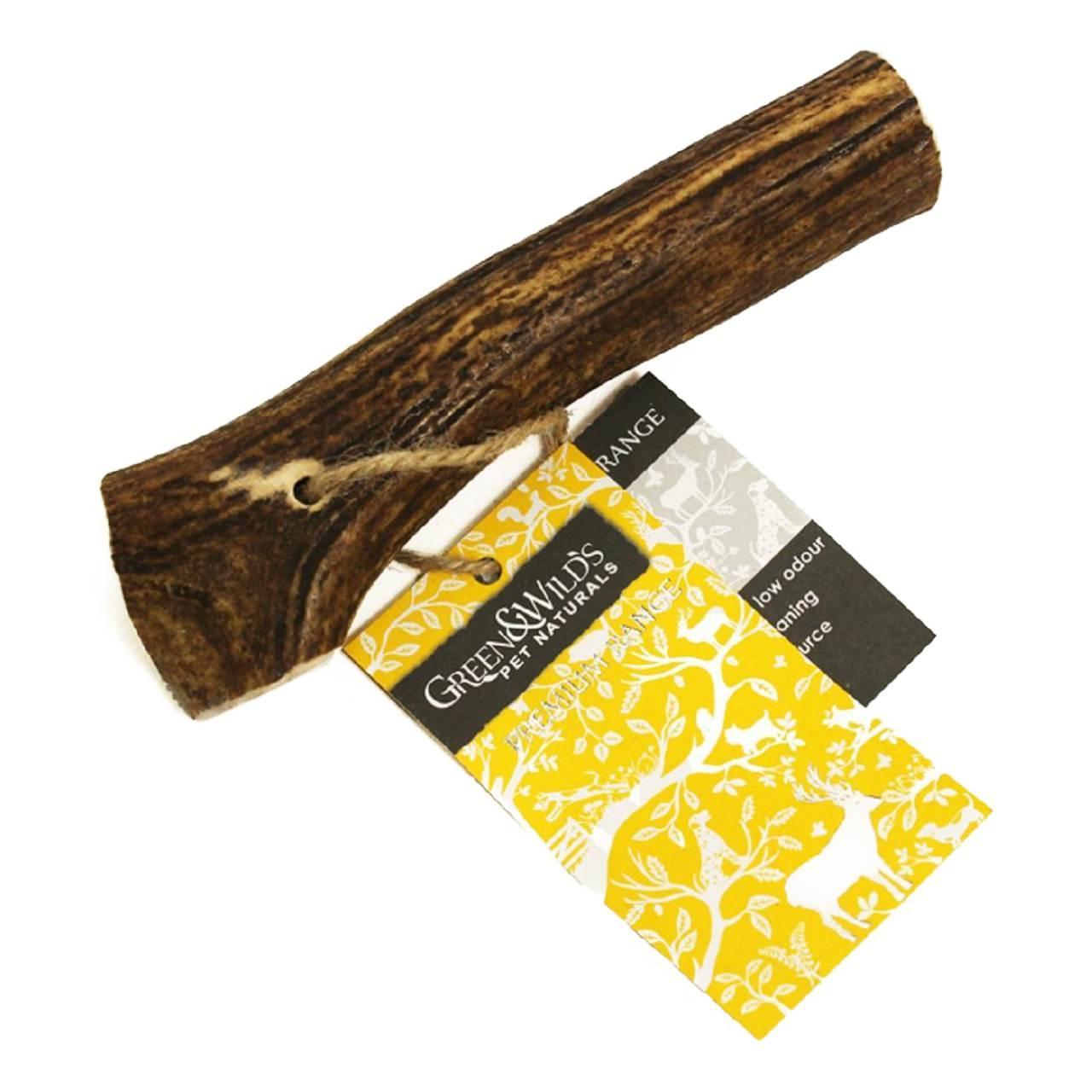 Green & Wilds Premium Original Antler Chew, Medium Dog Treat