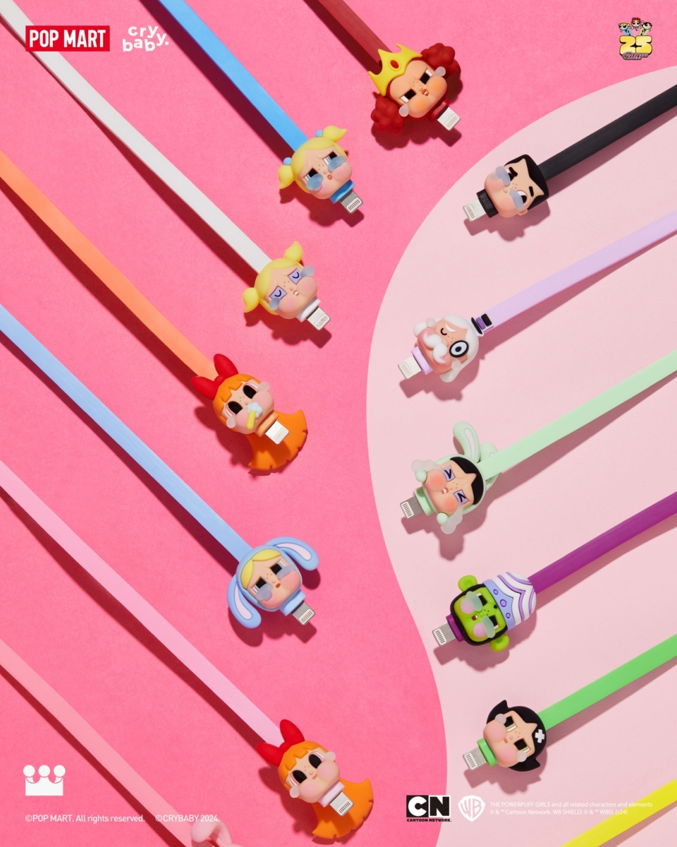 CRYBABY X The Powerpuff Girls At POP MART Singapore Stores