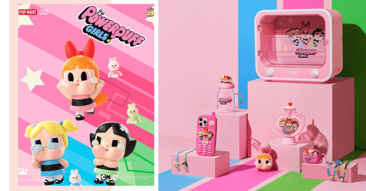 CRYBABY X The Powerpuff Girls At POP MART Singapore Stores image.