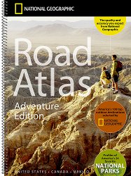 National Geographic Road Atlas 2025: Adventure Edition [United States, Canada, Mexico] (Adventure)