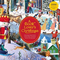 A Book Lover's Christmas 1000 Piece Puzzle: A 1000-Piece Jigsaw Puzzle