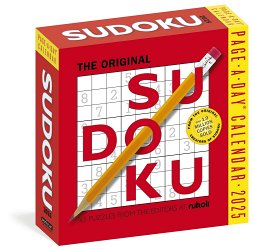 Original Sudoku Page-A-Day(r) Calendar 2025: 365 Puzzles from the Editors at Nikoli