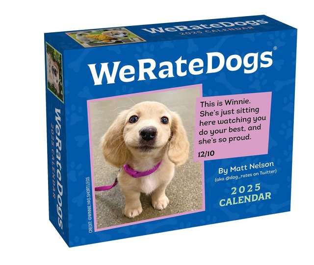 Weratedogs 2025 Day-To-Day Calendar bookcover