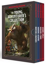 The Young Adventurer's Collection Box Set 1 [Dungeons & Dragons 4 Books]: Monsters & Creatures, Warriors & Weapons, Dungeons & Tombs, and Wizards & Spells