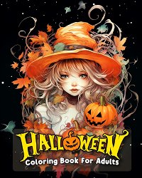 Halloween Coloring Book for Adults: Spooky and Enchanting Designs - Relaxing Halloween Coloring Journey for Adults