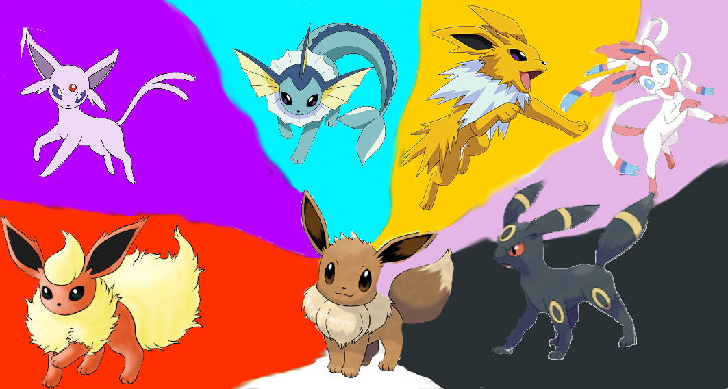 Eevee evolutions by AniaShirley20 on DeviantArt