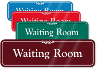 Waiting Room Sign