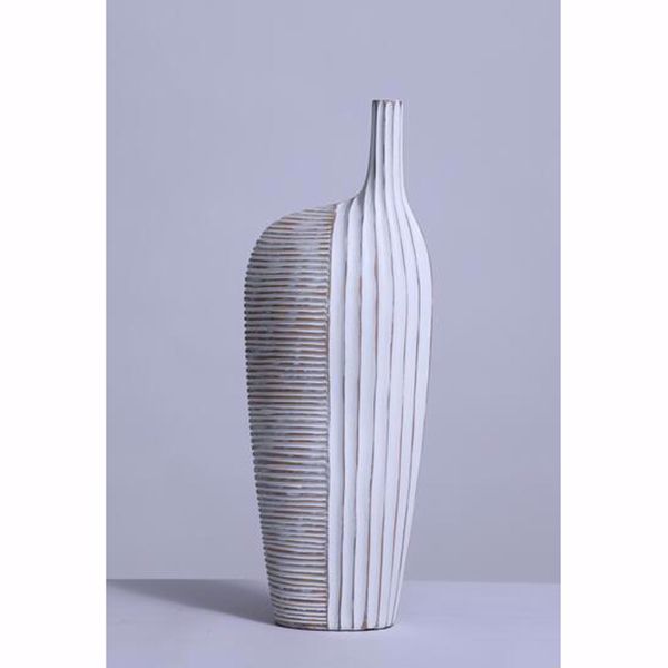 Picture of White Tall Design Vase