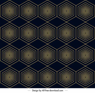 abstract pattern template symmetric geometrical polygonal illusion