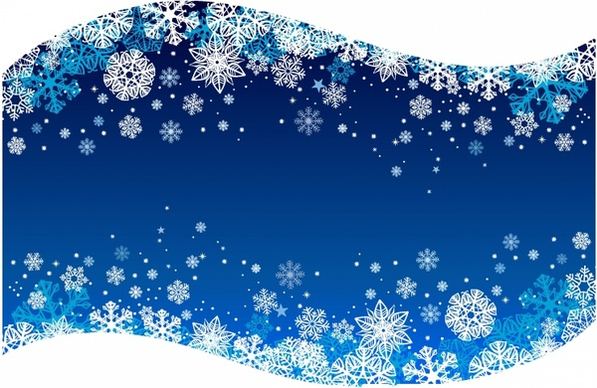 Blue Christmas background