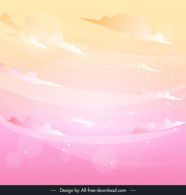 dazzling sky background dynamic cloud wind