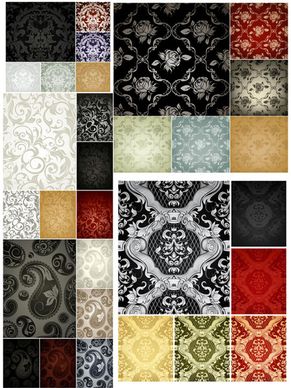 decorative pattern background vector