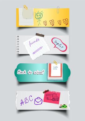 paper sticker note