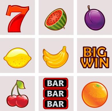 Slot Machine Icons