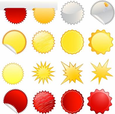 Starburst icons