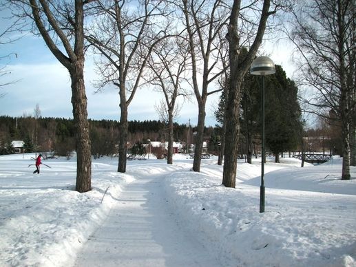 sweden winter snow