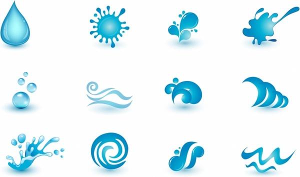 Water icons