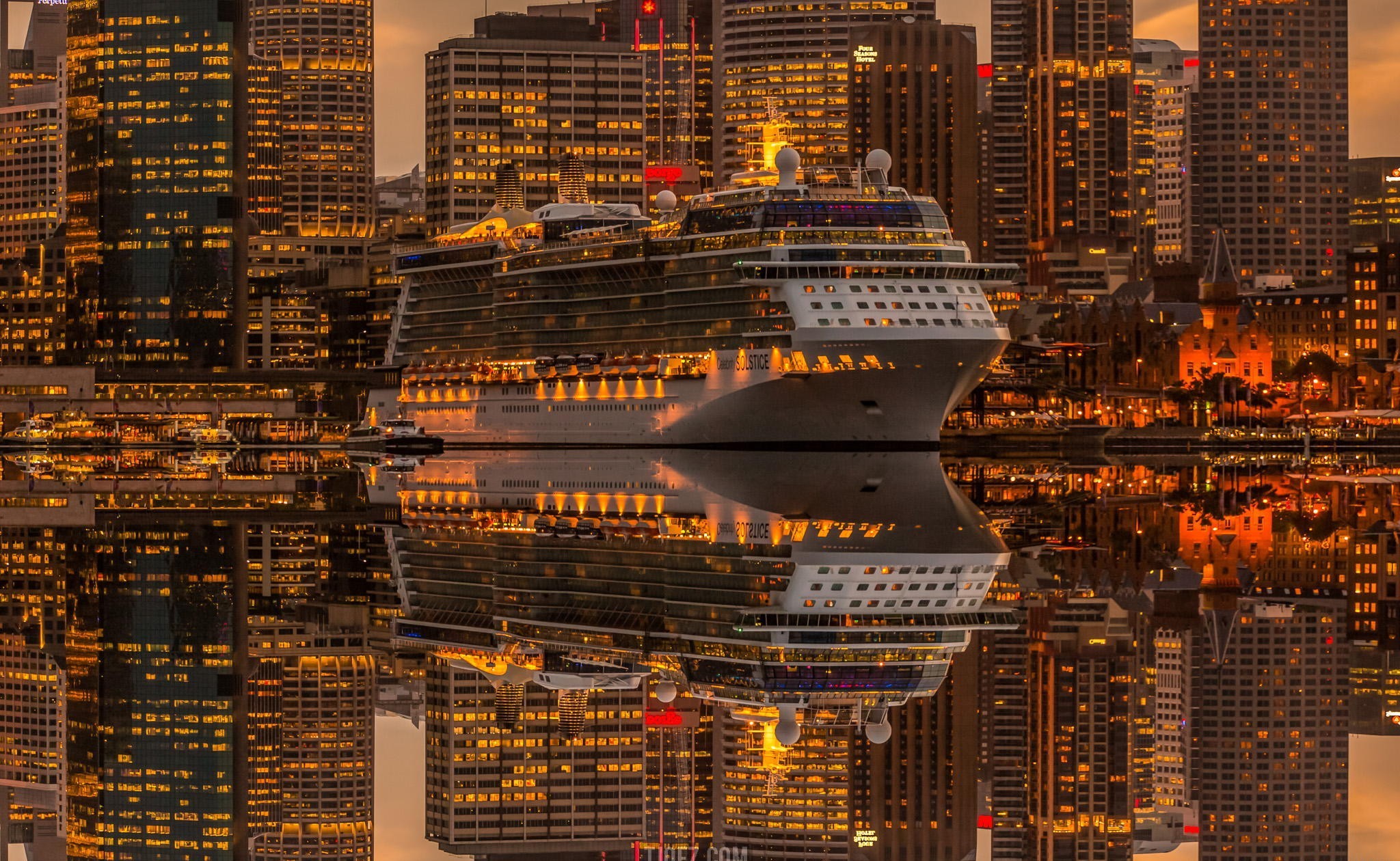 Luxury Ship Wallpaper