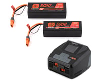 Spektrum RC Smart PowerStage 8S Surface Bundle w/2 Smart G2 4S 100C LiPo Battery