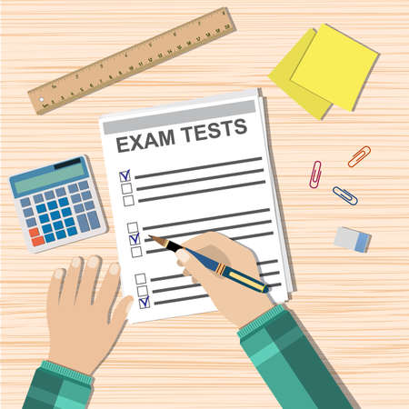 Test Papers Clipart