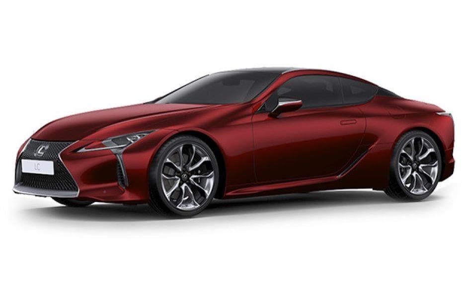 Lexus LC Garnet Red