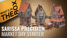 Unboxing: Tollingchester Terrain – Market Day Starter Set | Sarissa Precision