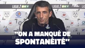 Amiens 0-0 Paris FC : "On a manqué de spontanéité", regrette Gilli