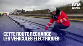  Cette route recharge les véhicules électriques 