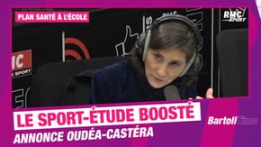 Plan santé à l'école: "Beaucoup plus de places en sport-étude" annonce Oudéa-Castéra