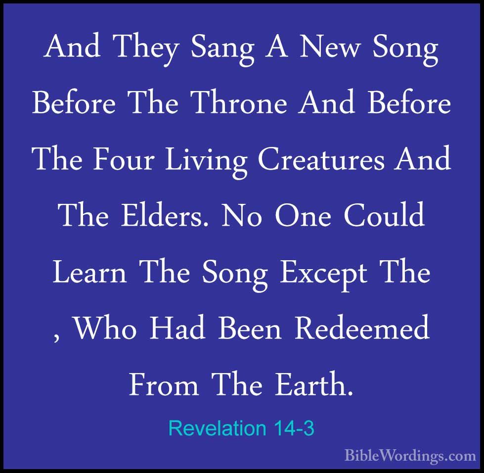 Revelation 14 - Holy Bible English - BibleWordings.com