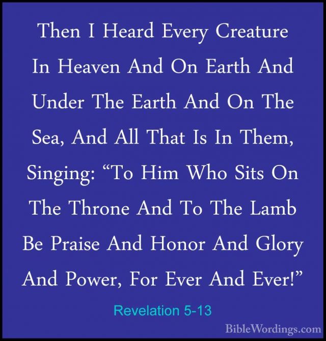 Revelation 5 - Holy Bible English - BibleWordings.com