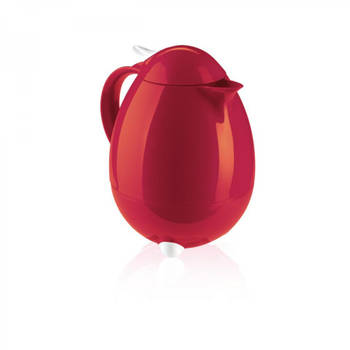 Leifheit Columbus thermosfles - rood - 1 liter