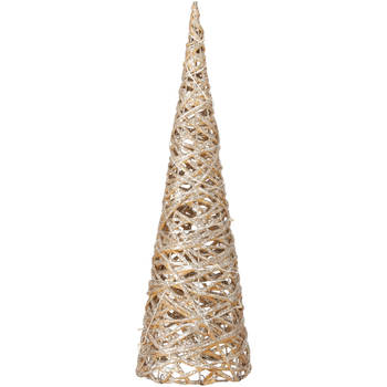 Blokker Kerst Decoratiekegel 20 LED - champagne