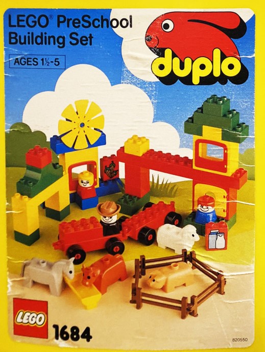 LEGO 1684 DUPLO Bucket