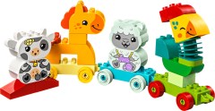 <h1>Animal Train</h1><div class='tags floatleft'><a href='/sets/10412-1/Animal-Train'>10412-1</a> <a href='/sets/theme-Duplo'>Duplo</a> <a class='subtheme' href='/sets/subtheme-Farm'>Farm</a> <a class='year' href='/sets/theme-Duplo/year-2024'>2024</a> </div><div class='floatright'>©2024 LEGO Group</div>