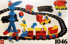 <h1>DUPLO Train Set, with Rails</h1><div class='tags floatleft'><a href='/sets/1046-1/DUPLO-Train-Set-with-Rails'>1046-1</a> <a href='/sets/theme-Dacta'>Dacta</a> <a class='year' href='/sets/theme-Dacta/year-1986'>1986</a> </div><div class='floatright'>©1986 LEGO Group</div>