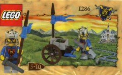 <h1>King Leo's Spear Cart</h1><div class='tags floatleft'><a href='/sets/1286-1/King-Leo-s-Spear-Cart'>1286-1</a> <a href='/sets/theme-Castle'>Castle</a> <a class='subtheme' href='/sets/subtheme-Knights-Kingdom-I'>Knights' Kingdom I</a> <a class='year' href='/sets/theme-Castle/year-2000'>2000</a> </div><div class='floatright'>©2000 LEGO Group</div>