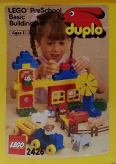 <h1>Farm bucket</h1><div class='tags floatleft'><a href='/sets/2426-1/Farm-bucket'>2426-1</a> <a href='/sets/theme-Duplo'>Duplo</a> <a class='subtheme' href='/sets/subtheme-Farm'>Farm</a> <a class='year' href='/sets/theme-Duplo/year-1989'>1989</a> </div><div class='floatright'>©1989 LEGO Group</div>