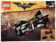 <h1>The Mini Ultimate Batmobile</h1><div class='tags floatleft'><a href='/sets/30526-1/The-Mini-Ultimate-Batmobile'>30526-1</a> <a href='/sets/theme-The-LEGO-Batman-Movie'>The LEGO Batman Movie</a> <a class='subtheme' href='/sets/subtheme-Miscellaneous'>Miscellaneous</a> <a class='year' href='/sets/theme-The-LEGO-Batman-Movie/year-2018'>2018</a> </div><div class='floatright'>©2018 LEGO Group</div>